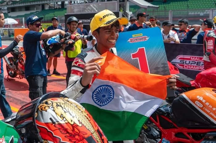 KR Kabilesh Malaysia Superbike Championship win KR Kabilesh Malaysia Superbike Championship win