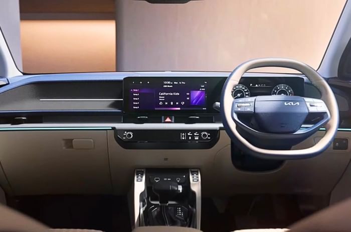 Kia Carens Clavis dashboard Kia Carens Clavis dashboard