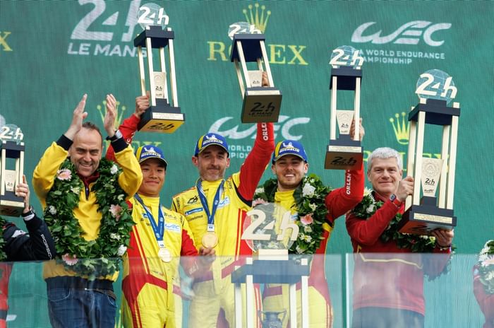 2025 Le Mans Hypercar winner AF Corse Ferrari