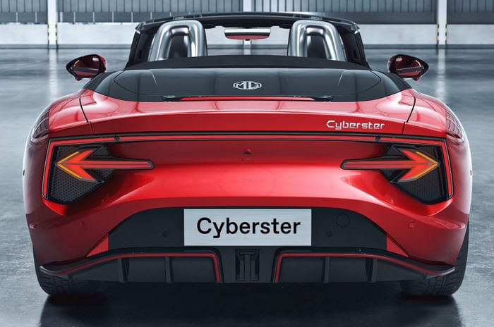 MG Cyberster rear