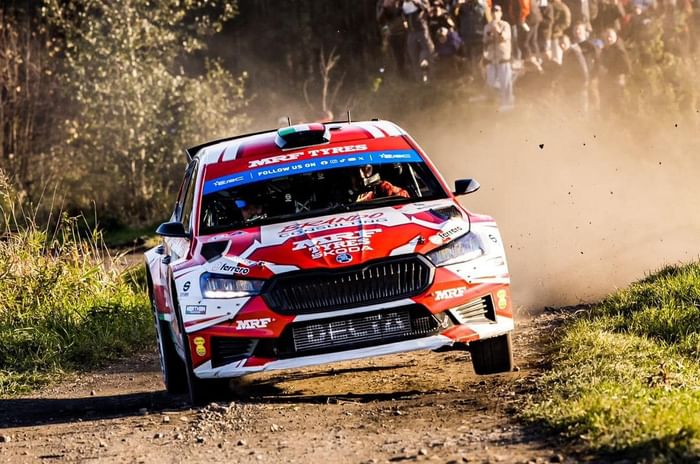 MRF tyres Rally Silesia European Rally Championship