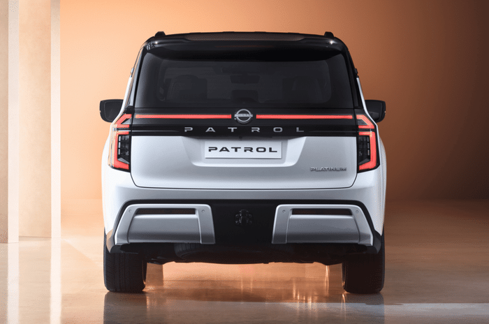 New Nissan Patrol rear New Nissan Patrol rear