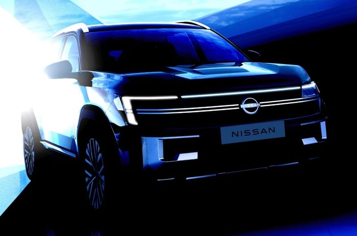 New Nissan mid size SUV teaser 1 New Nissan mid size SUV teaser 1