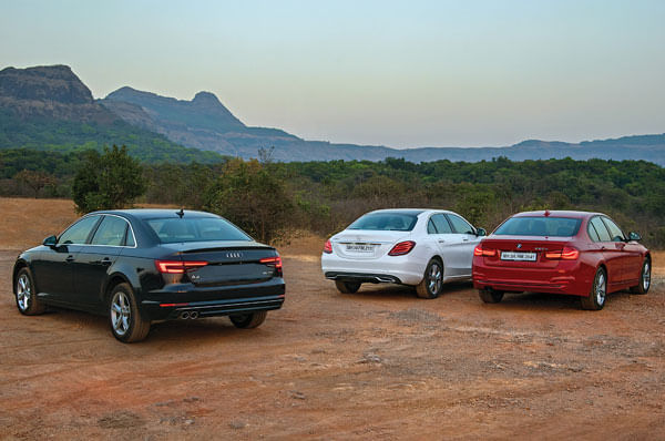 New Audi A4 35TDI vs Mercedes C250d vs BMW 320d comparison