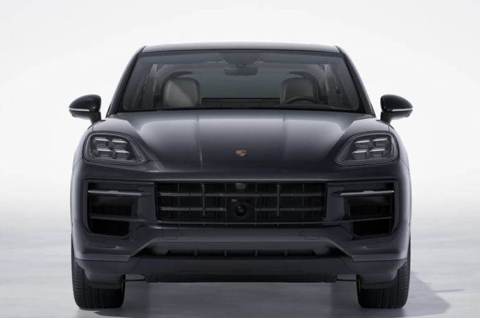 Porsche Cayenne Black Edition front head on
