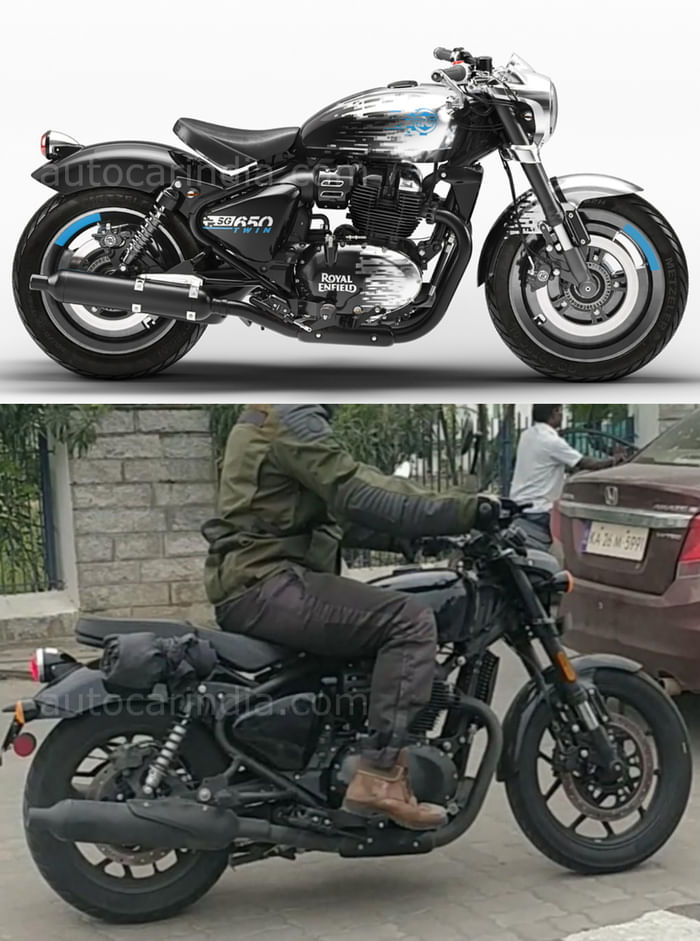 Royal Enfield Shotgun 650 spotted testing, India launch soon