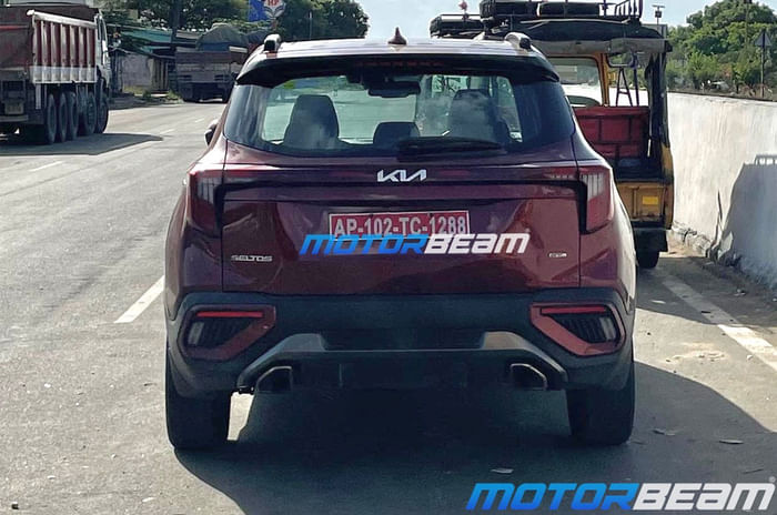 Kia Seltos facelift spied sans camouflage, launch imminent