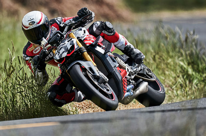 Ducati Streetfighter V4 prototype breaks cover