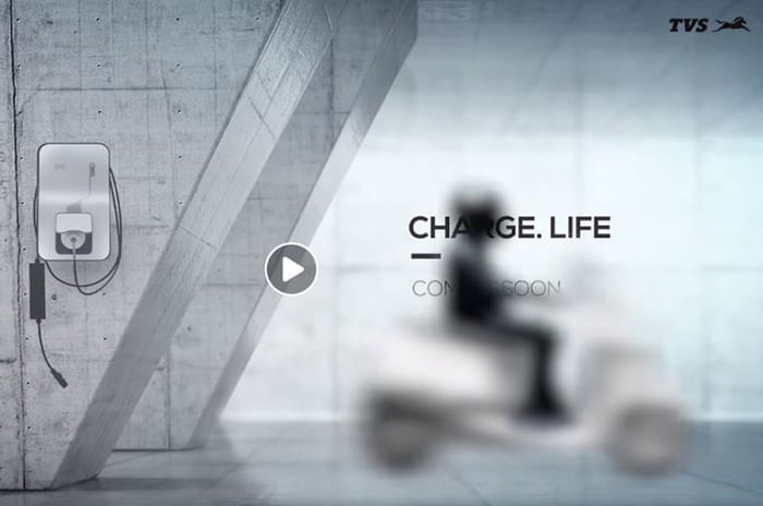 TVS electric scooter teased