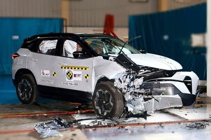 Tata Harrier EV BNCAP crash test Tata Harrier EV BNCAP crash test