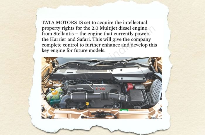 Tata acquires licensing rights for in house development of Fiat’s 2.0 litre diesel engine Tata acquires licensing rights for in house development of Fiat’s 2.0 litre diesel engine