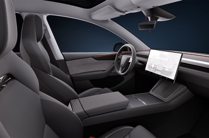 Tesla Model Y interior Tesla Model Y interior