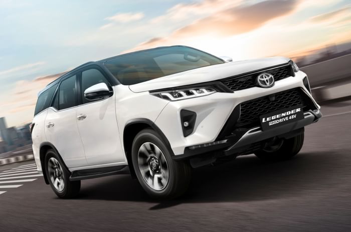 Toyota Fortuner Legender 48V mild hybrid launched Toyota Fortuner Legender 48V mild hybrid launched