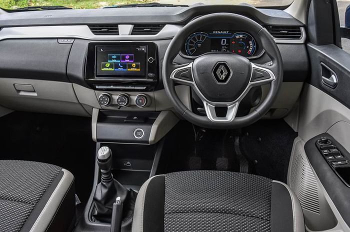 Renault Triber interior highlights detailed