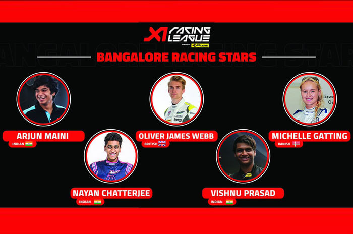 X1 Racing League complete driver line-up revealed