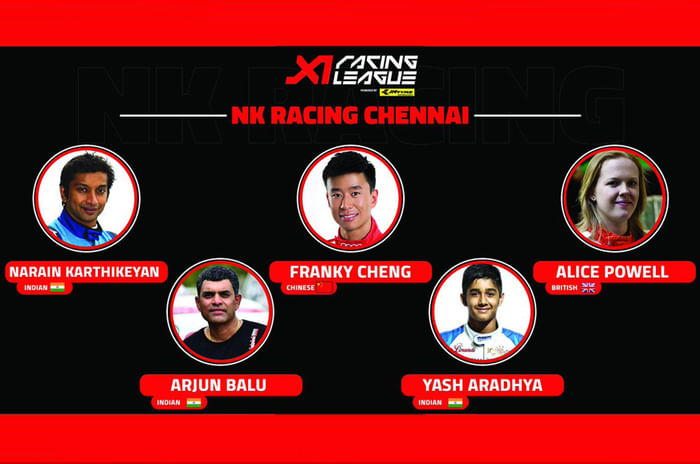 X1 Racing League complete driver line-up revealed