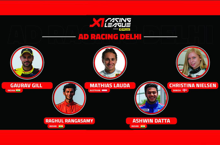 X1 Racing League complete driver line-up revealed