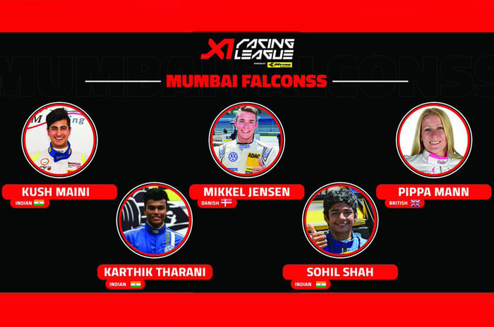 X1 Racing League complete driver line-up revealed