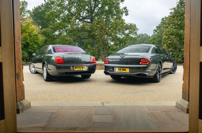 Bentley marks three anniversaries with bespoke Flying Spur tributes
