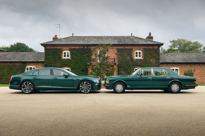 Bentley marks three anniversaries with bespoke Flying Spur tributes