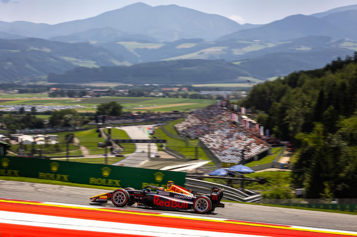 F2 Austrian GP India timings