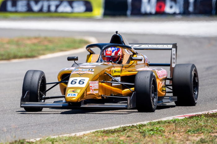 Indian Racing Festival: Sato claims double wins in F4 India Round 3