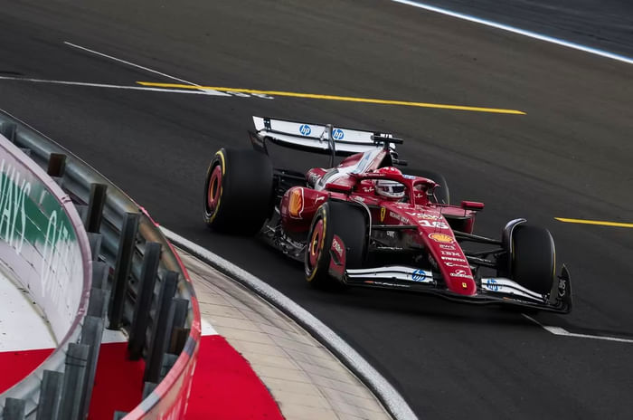Leclerc F1 Hungarian GP