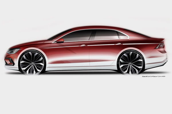 Beijing 2014: VW Midsize coupe concept to be shown