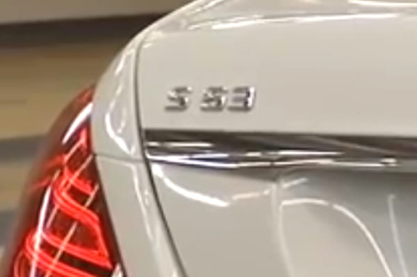 Mercedes S 63 AMG leaked