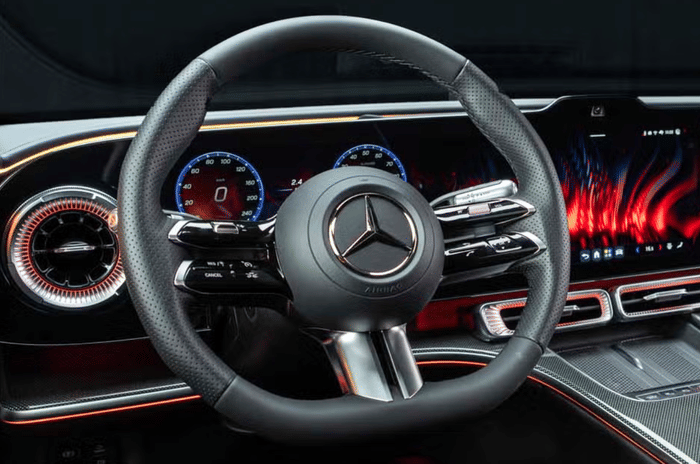 GLC steering wheel
