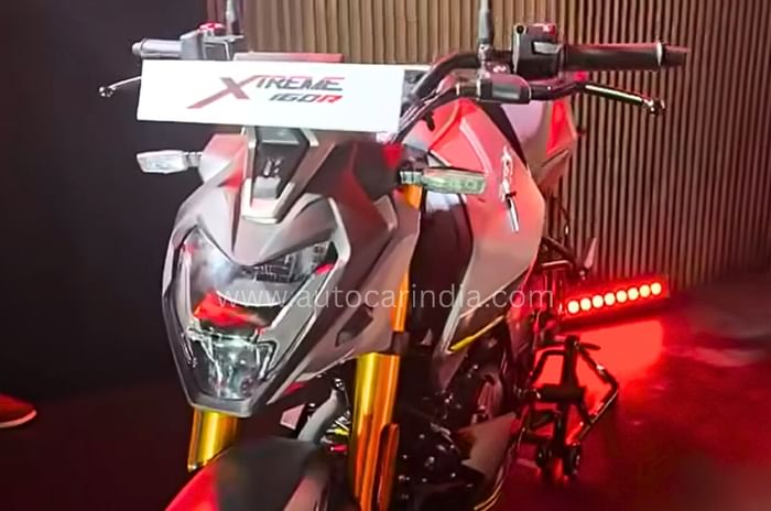 Updated Hero Xtreme 160R 4V seen with new design and cruise control