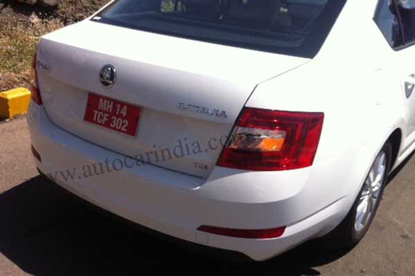 New Skoda Octavia spied in India