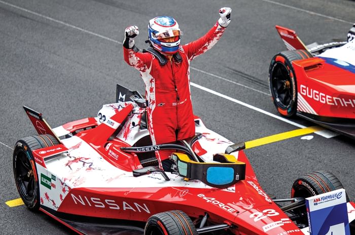 Nissan Formula E driver Oliver Rowland