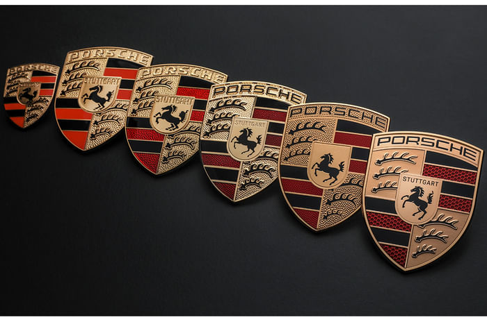 Porsche unveils new logo to celebrate its 75th anniversary