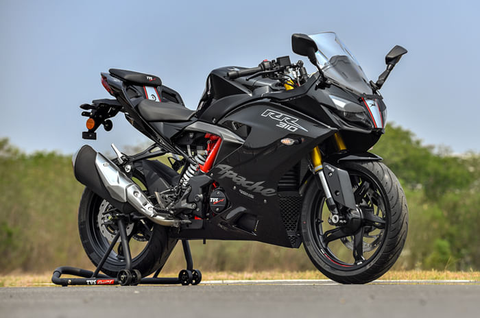 2019 TVS Apache RR 310 front static 2019 TVS Apache RR 310 front static