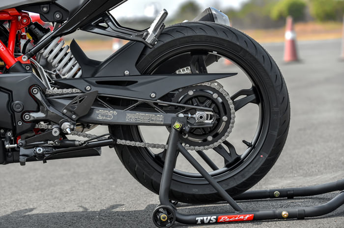 2019 TVS Apache RR 310 rear tyre 2019 TVS Apache RR 310 rear tyre