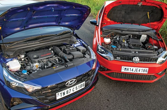 Hyundai i20 N Line vs Volkswagen Polo GT TSI comparison