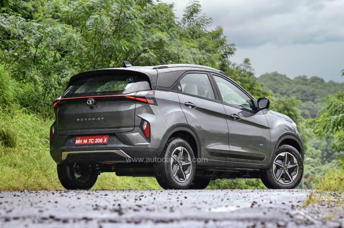 Nexon EV rear profile