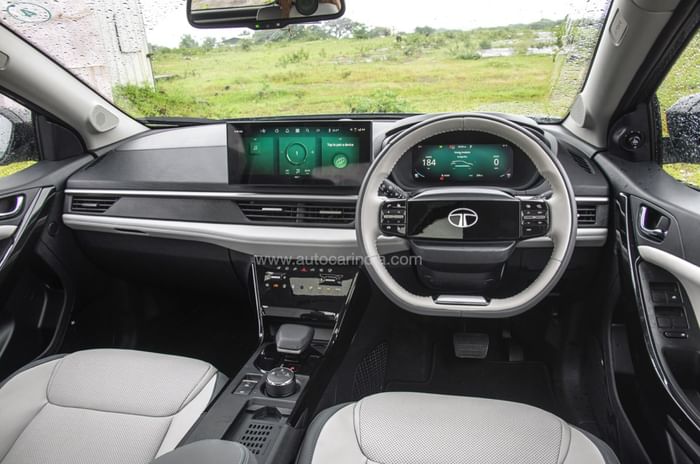 Nexon EV interior