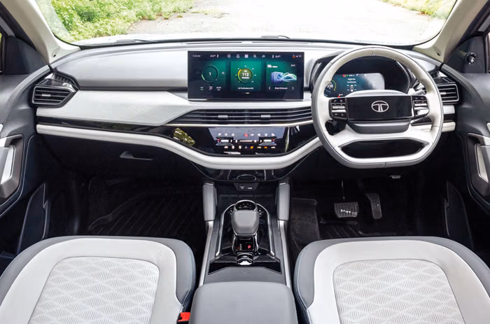 Tata Harrier EV interior