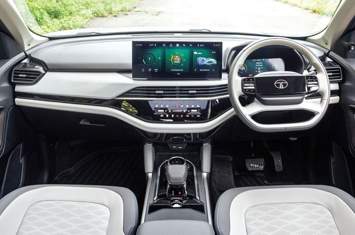 Tata Harrier EV interior