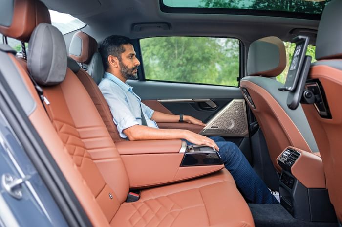 BMW 5 Series rear seat BMW 5 Series rear seat
