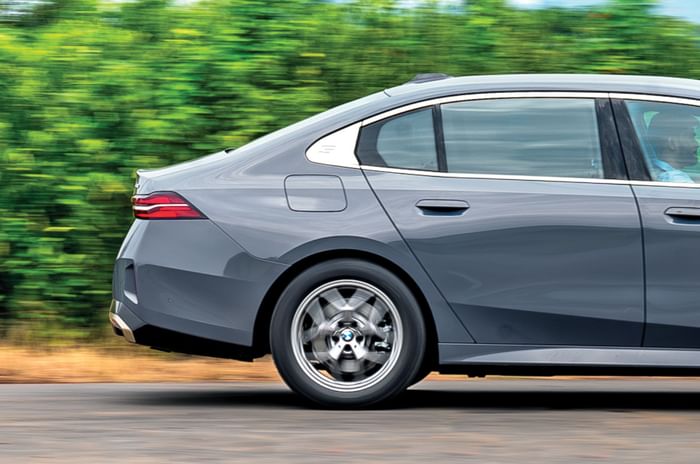 BMW 5 Series rear ride BMW 5 Series rear ride