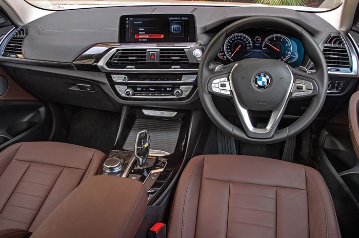 BMW X3 dashboard
