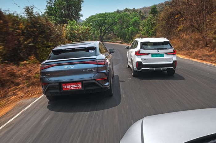 BYD Sealion 7 vs Hyundai Ioniq 5 vs BMW iX1 LWB rear tracking