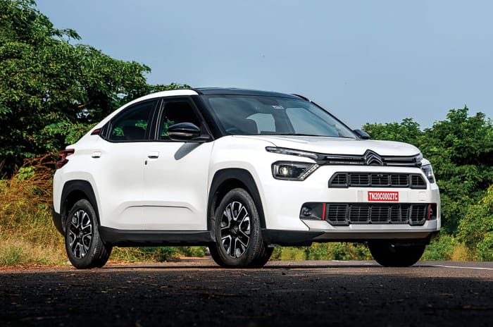 Citroen Basalt X front right side static