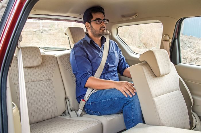 Maruti Suzuki Ertiga third row seats