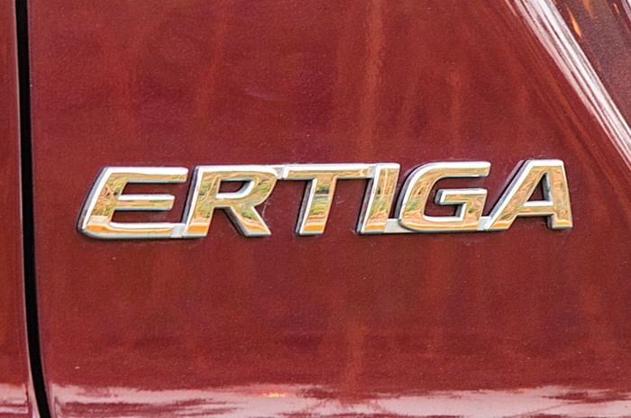 Maruti Suzuki Ertiga badge