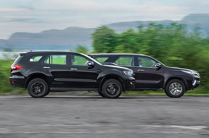 MG Gloster vs Toyota Fortuner vs Ford Endeavour vs Mahindra Alturas G4 comparison