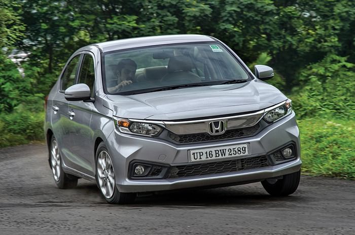 Honda Amaze corner Honda Amaze corner